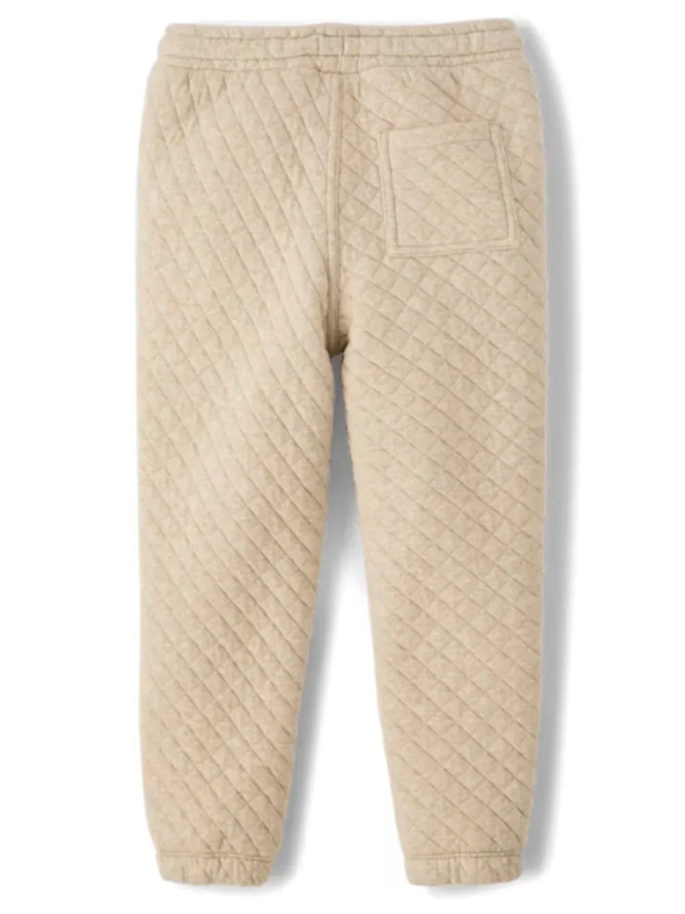 NWT New Gymboree Quilted Jogger Beige Cotton Pants Size 2T